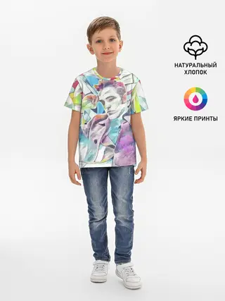 Детская базовая футболка / РОБЕРТ ПАТТИНСОН