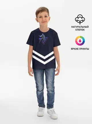 Детская базовая футболка / Valorant