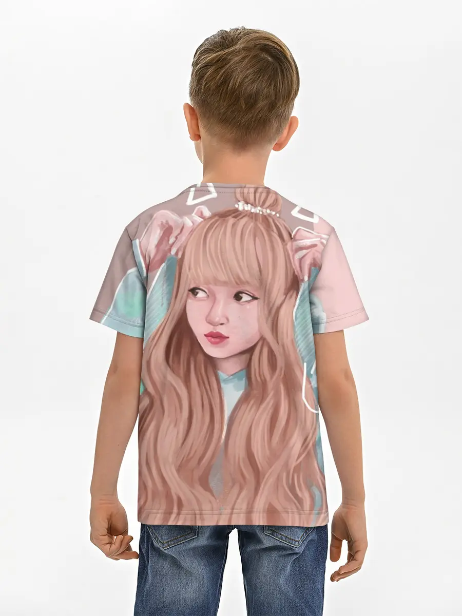 Детская базовая футболка / Лиса Манобан