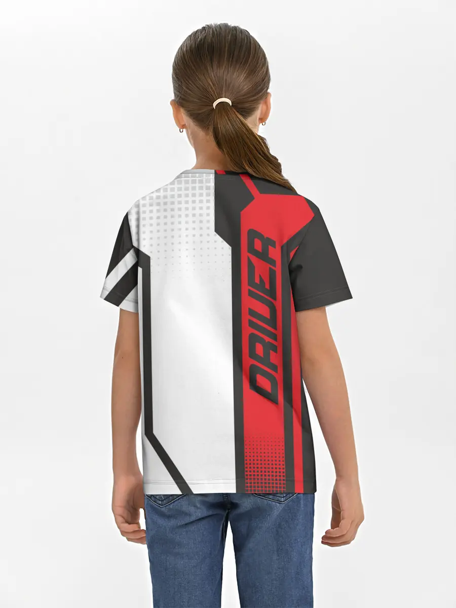 Детская базовая футболка / Toyota Driver team