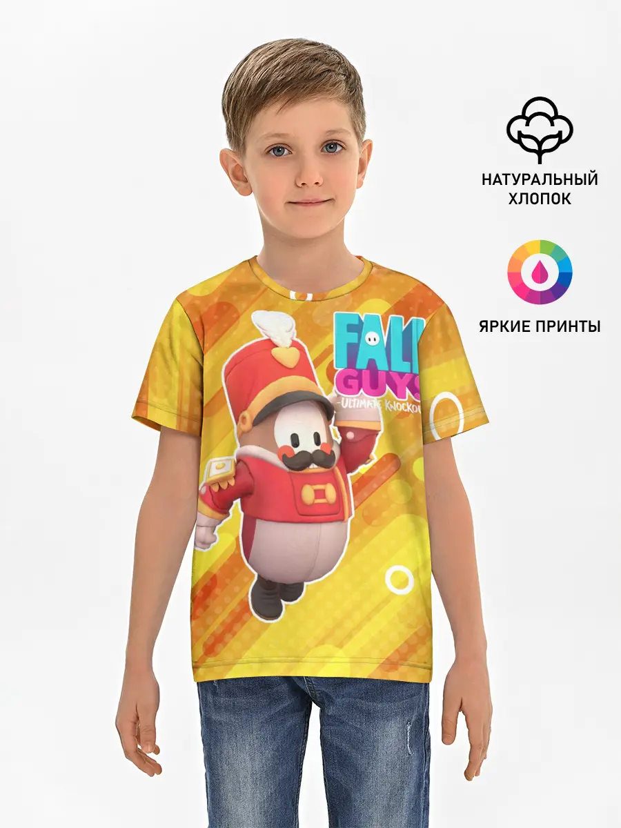 Детская базовая футболка / FALL GUYS | Щелкунчик