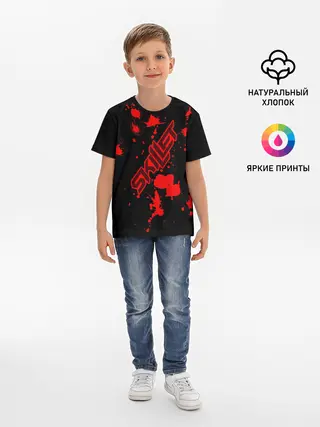 Детская базовая футболка / Skillet