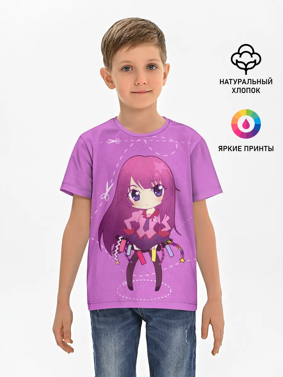 Детская базовая футболка / Истории монстров