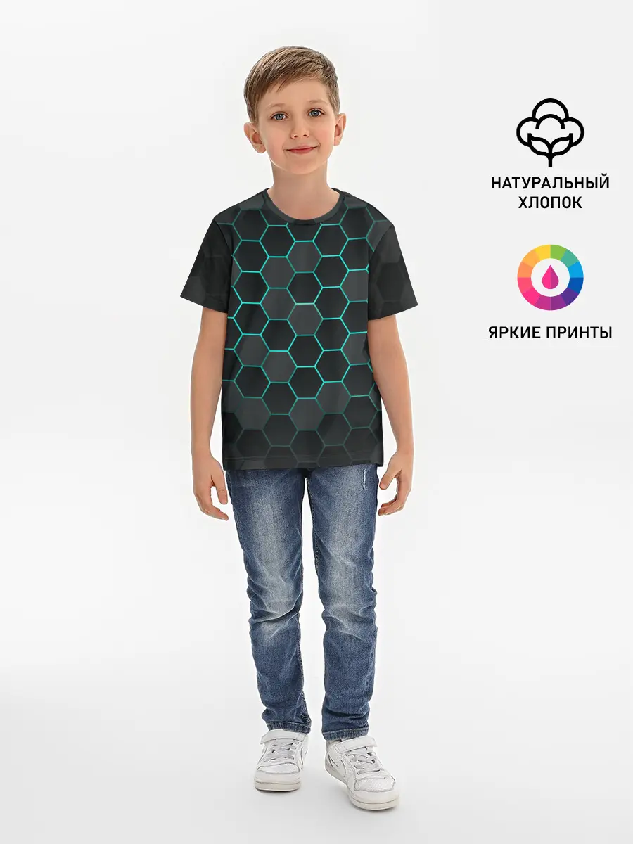 Детская базовая футболка / Big Octagon