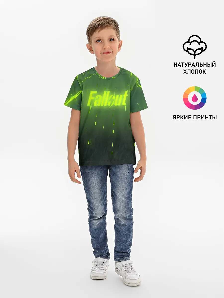 Детская базовая футболка / FALLOUT RADSTORM