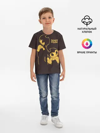 Детская базовая футболка / Bendy and the ink machine