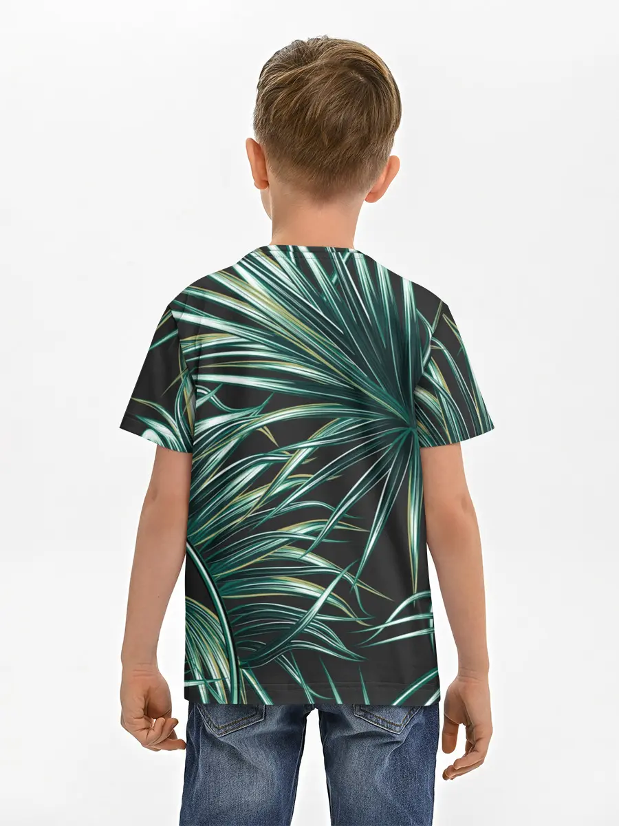 Детская базовая футболка / Папоротник