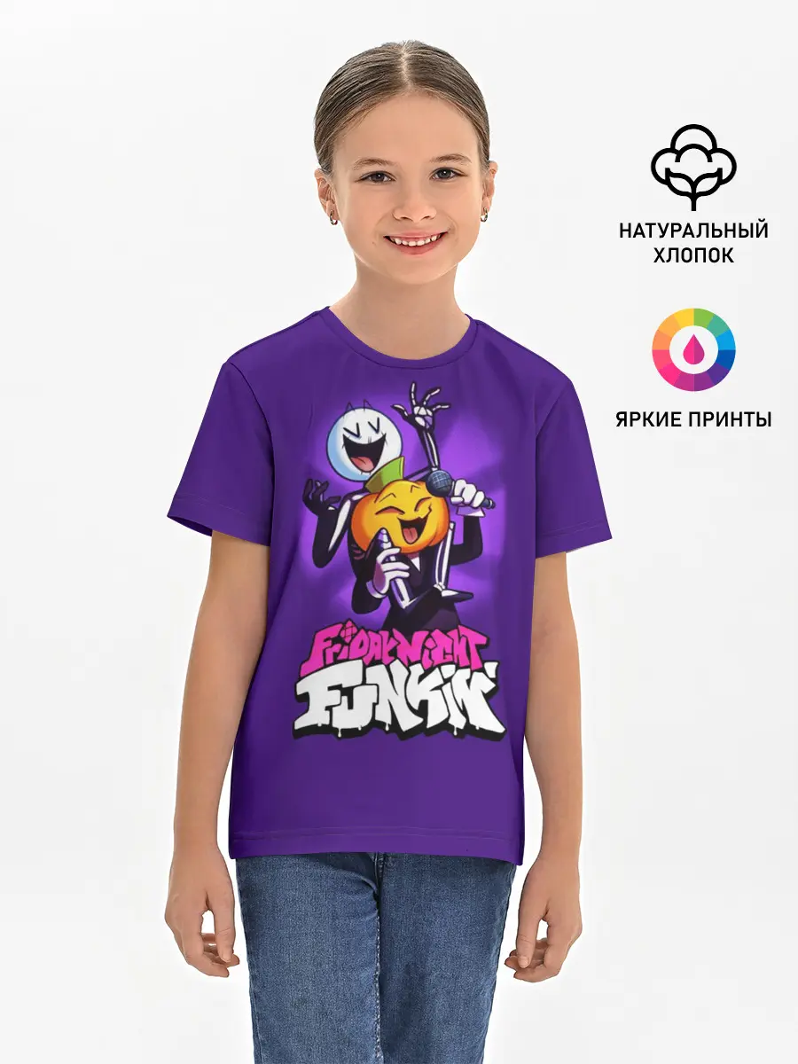 Детская базовая футболка / FNF