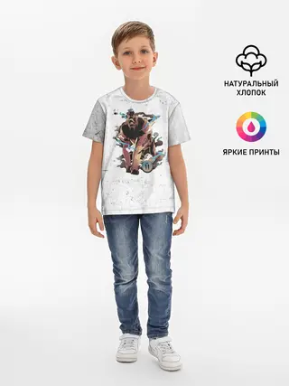 Детская базовая футболка / Гнев смертных грехов