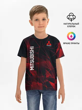 Детская базовая футболка / Mitsubishi