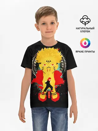 Детская базовая футболка / Сукуна - Король проклятий, Jujutsu Kaisen