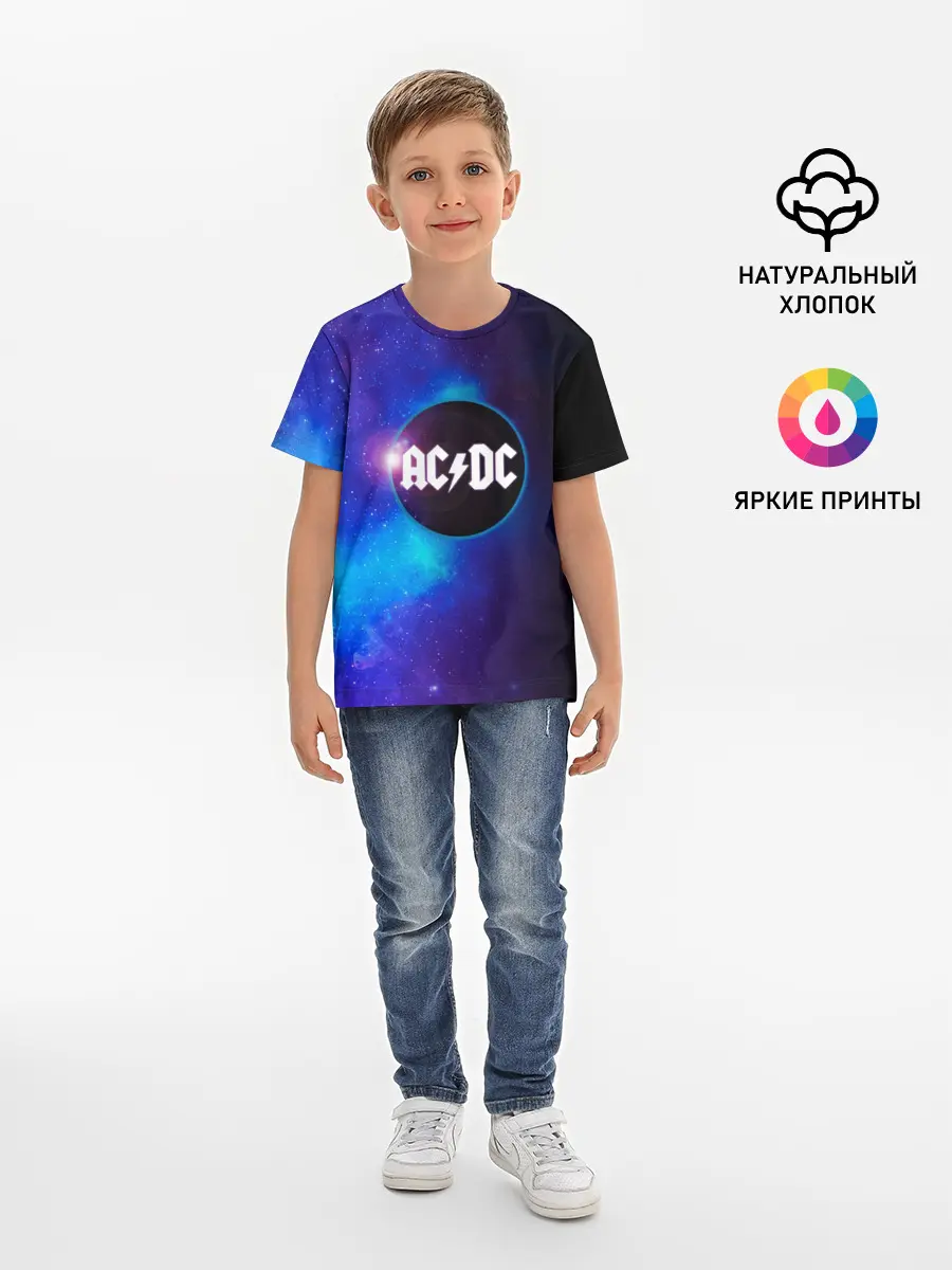 Детская базовая футболка / ACDC