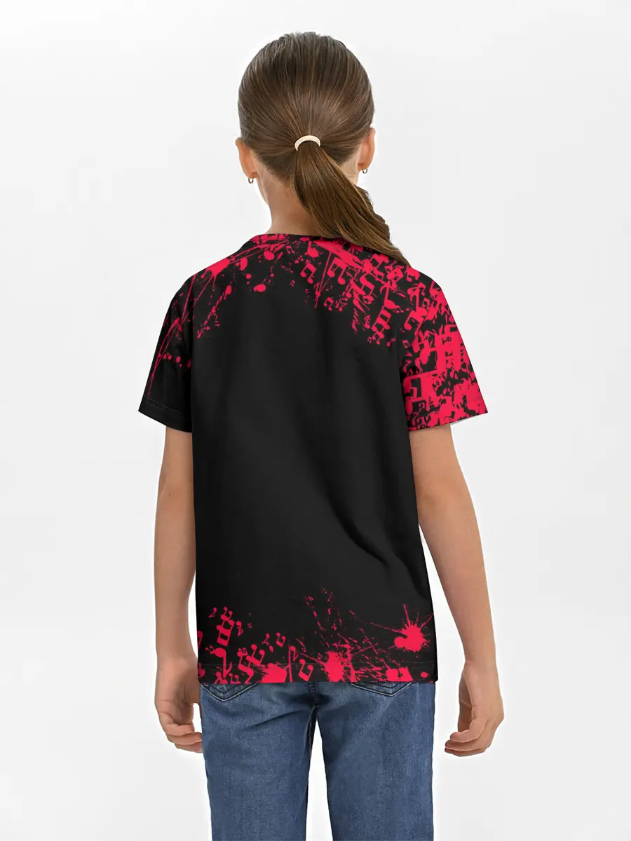 Детская базовая футболка / HAZBIN HOTEL ALASTOR.