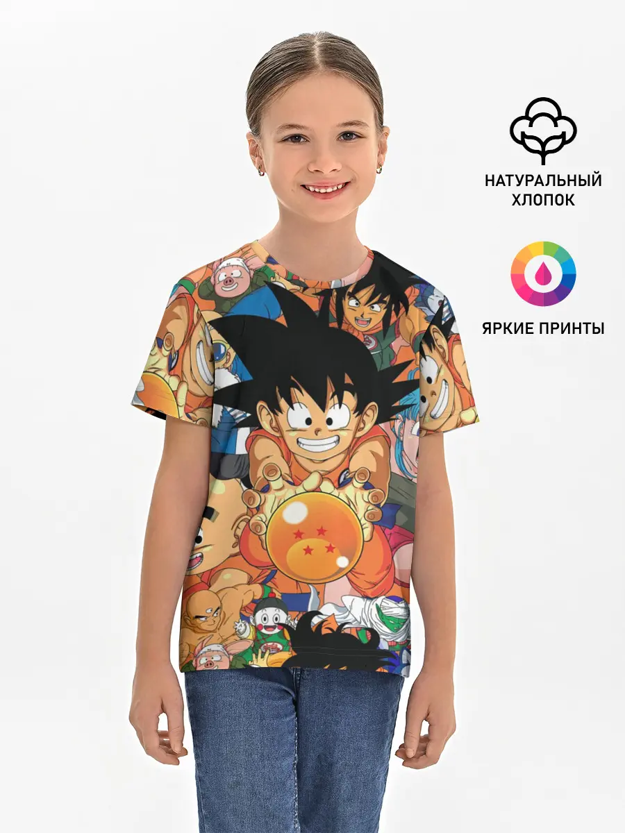 Детская базовая футболка / Dragon Ball