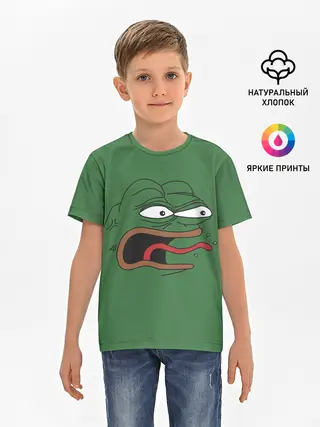 Детская базовая футболка / Pepe skin