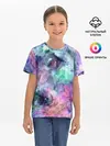 Детская базовая футболка / Color splashes