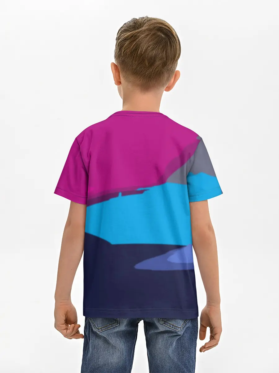 Детская базовая футболка / DeLorean