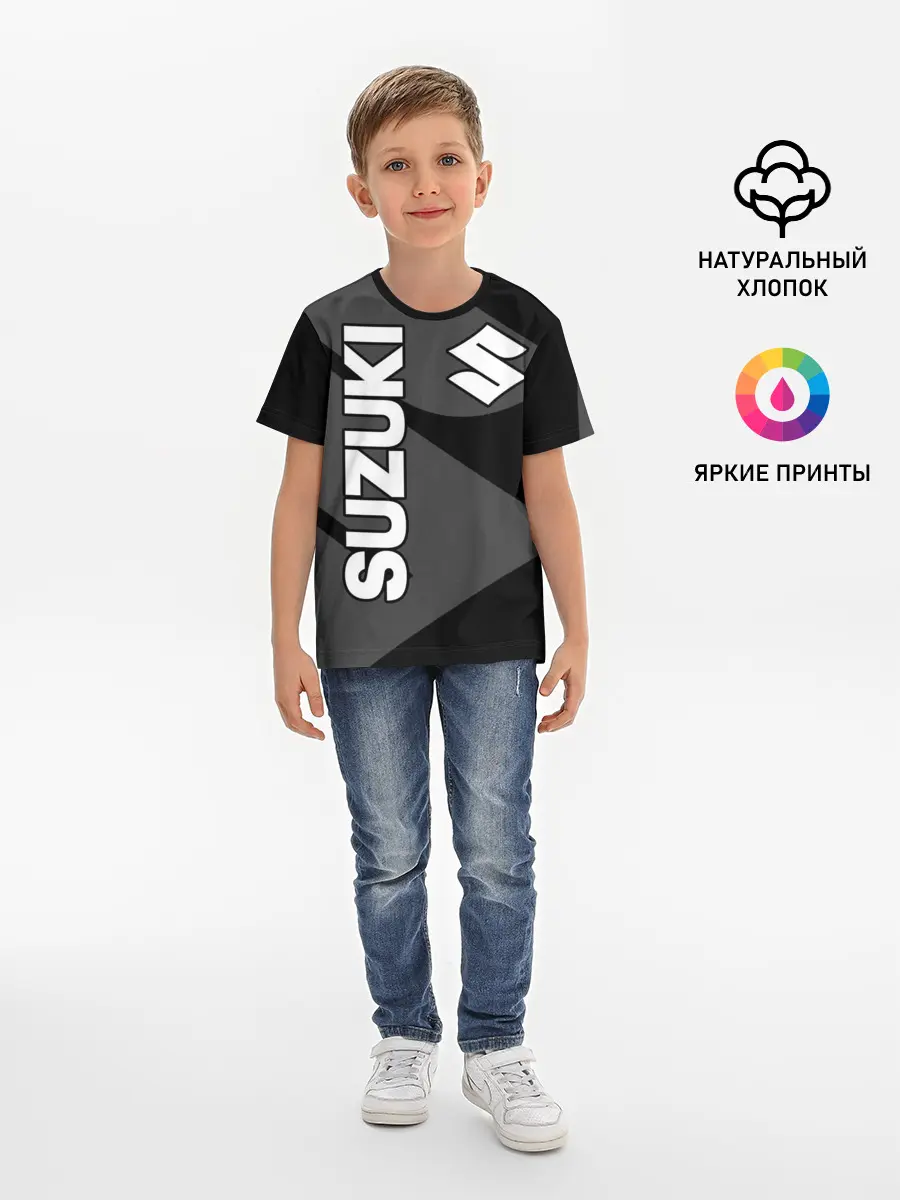 Детская базовая футболка / SUZUKI