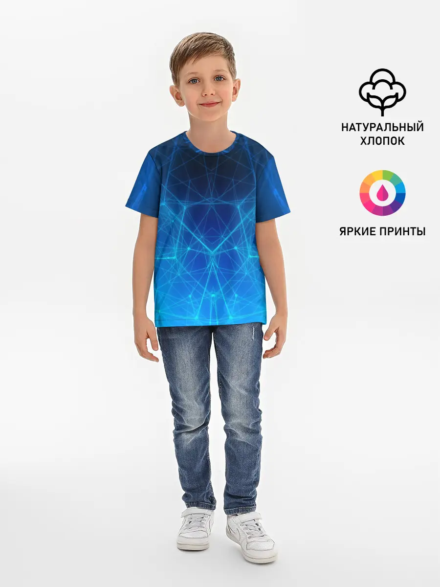 Детская базовая футболка / НЕОНОВАЯ ЗАЩИТА