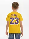 Детская базовая футболка / James 18-19 LA Lakers home