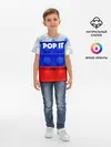 Детская базовая футболка / POP IT / ПОП ИТ.
