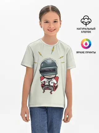 Детская базовая футболка / Pubg Boss
