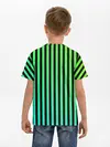 Детская базовая футболка / Пикси полосы
