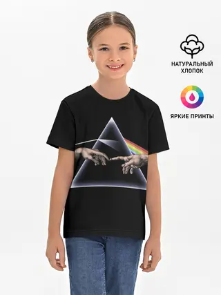 Детская базовая футболка / The Creation of Adam