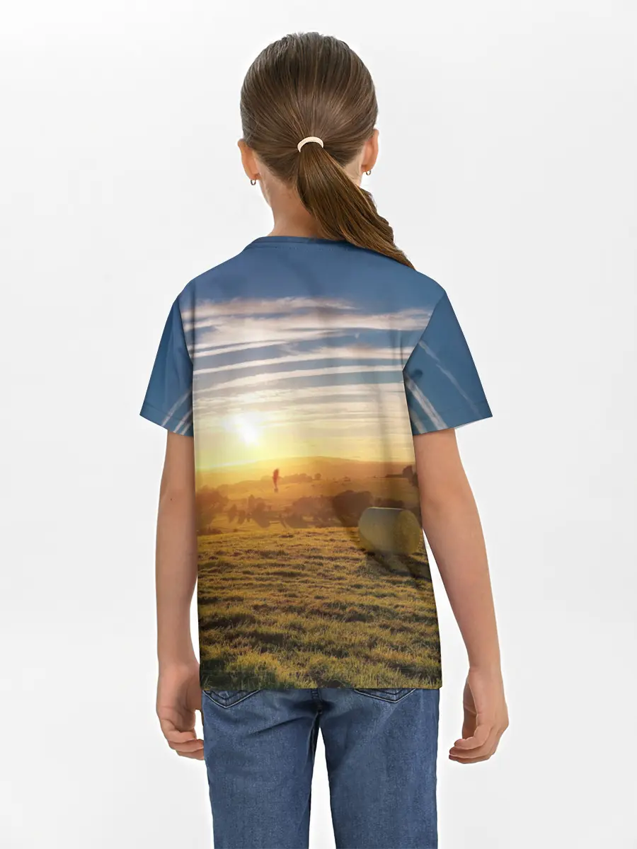 Детская базовая футболка / PUBG