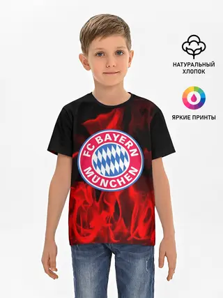Детская базовая футболка / BAYERN MUNCHEN
