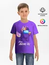Детская базовая футболка / AMONG US - ЕДИНОРОГ