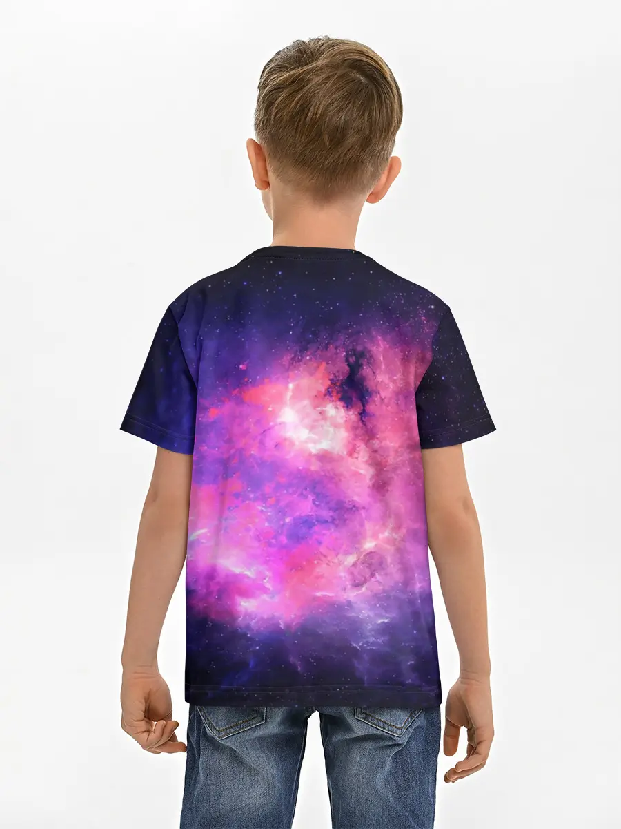 Детская базовая футболка / Космос
