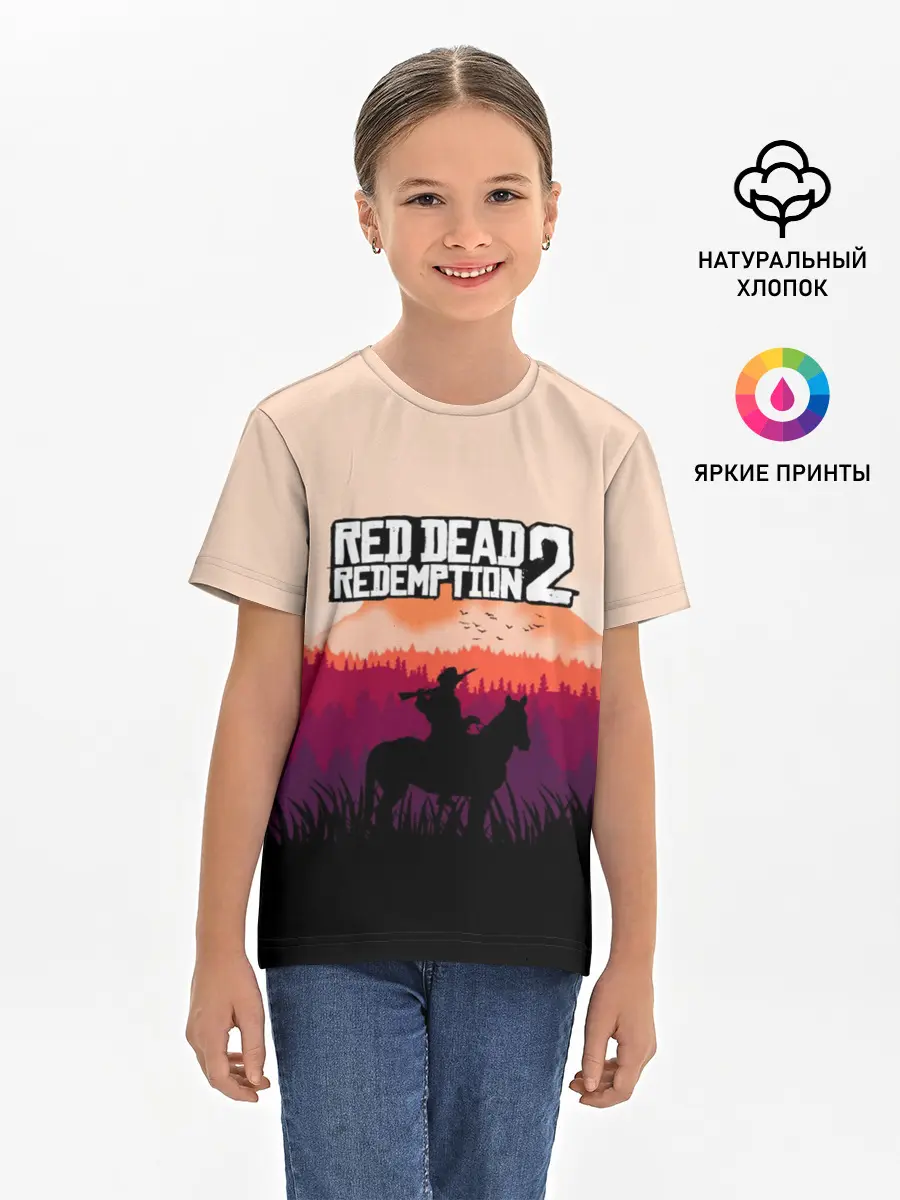 Детская базовая футболка / Red Dead Redemption