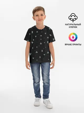 Детская базовая футболка / Witchersigns