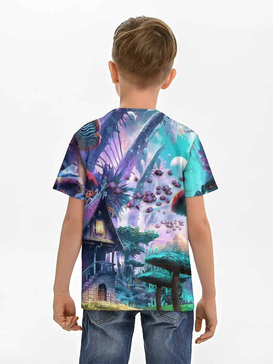 Детская базовая футболка / FantasyFish
