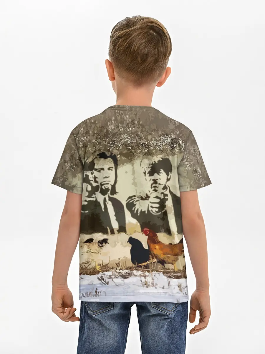 Детская базовая футболка / Pulp fiction in Russia