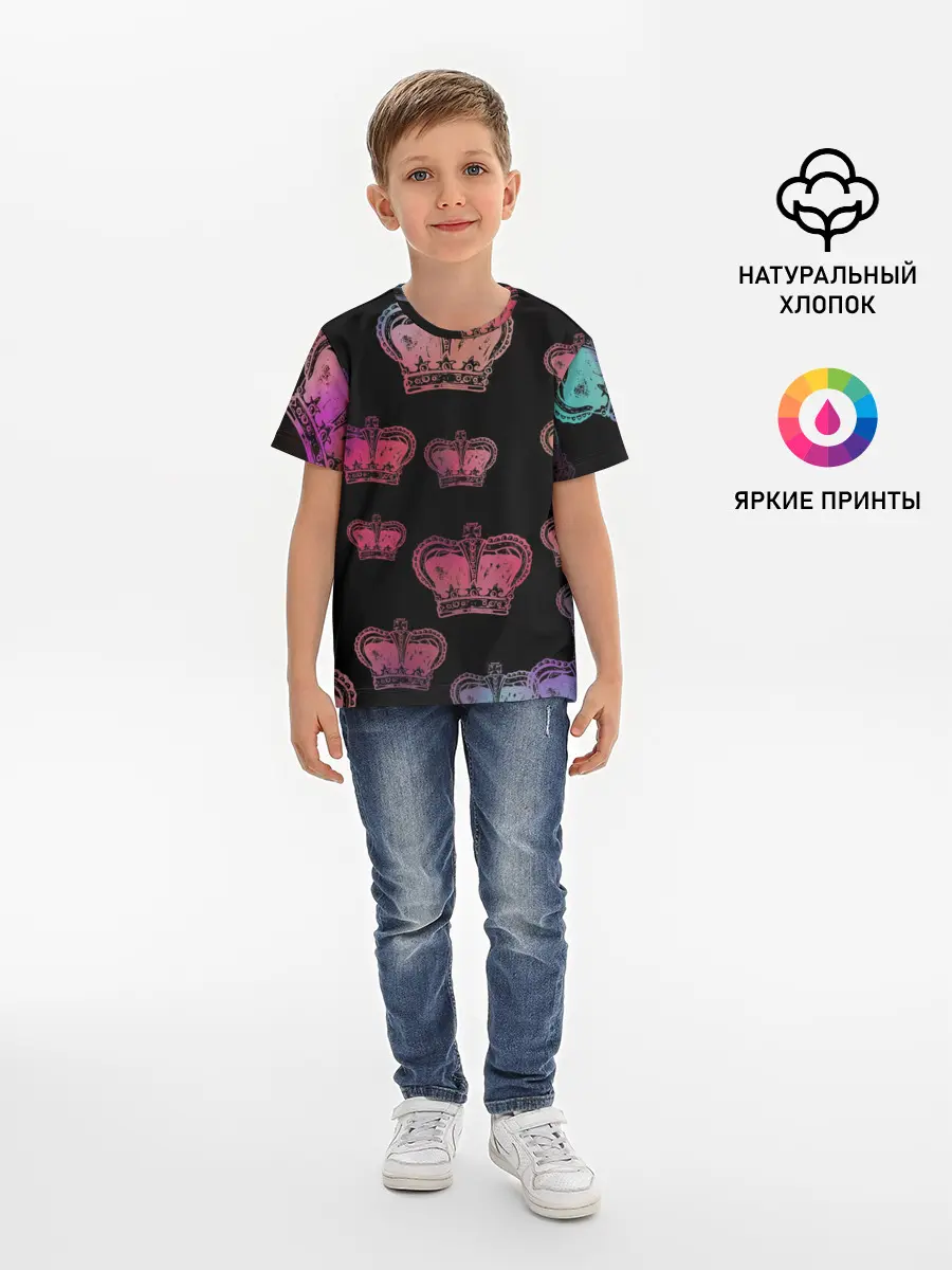 Детская базовая футболка / ВЛАСТИТЕЛЬ 3D
