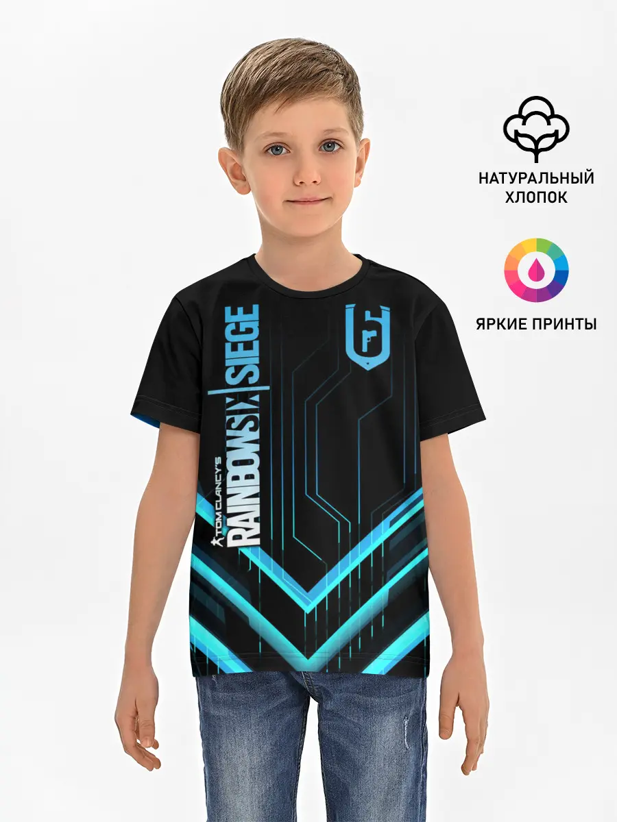 Детская базовая футболка / Rainbow Six Siege