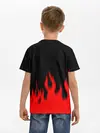 Детская базовая футболка / Берсерк огонь.