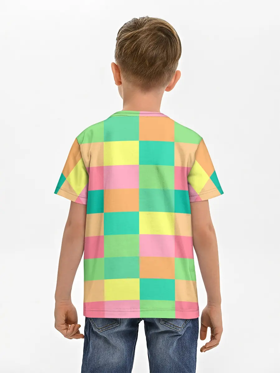 Детская базовая футболка / Кубик Рубика