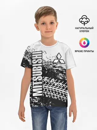 Детская базовая футболка / Mitsubishi