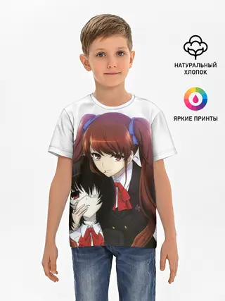 Детская базовая футболка / мисаки мэй и идзуми акадзава