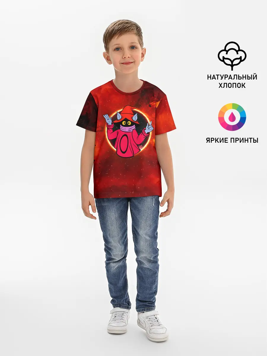 Детская базовая футболка / COSMO ORKO | ВОЛШЕБНИК ОРКО