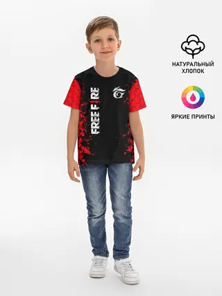 Детская базовая футболка / GARENA FREE FIRE