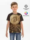 Детская базовая футболка / Биткоин