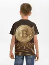 Детская базовая футболка / Биткоин