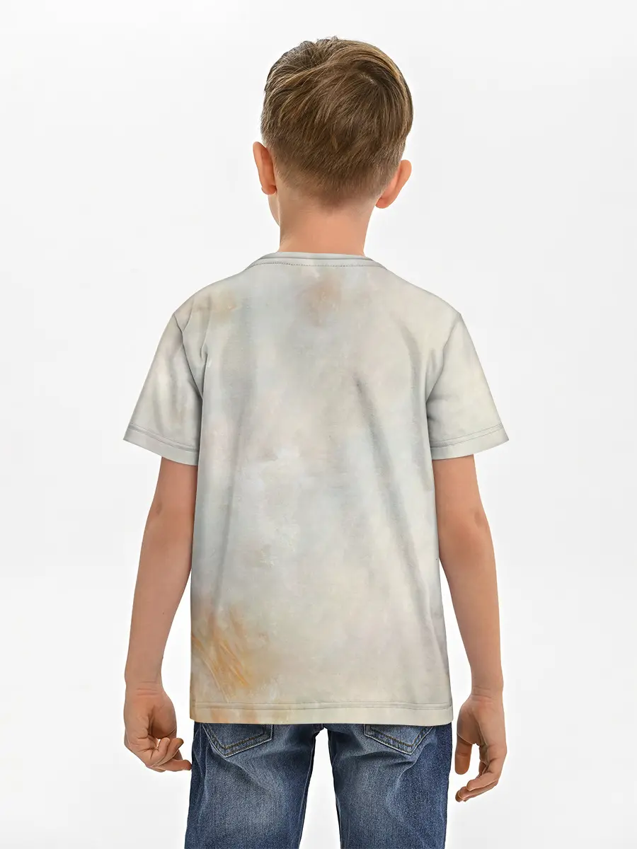 Детская базовая футболка / Розэ маслом