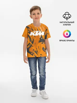 Детская базовая футболка / KTM | КТМ