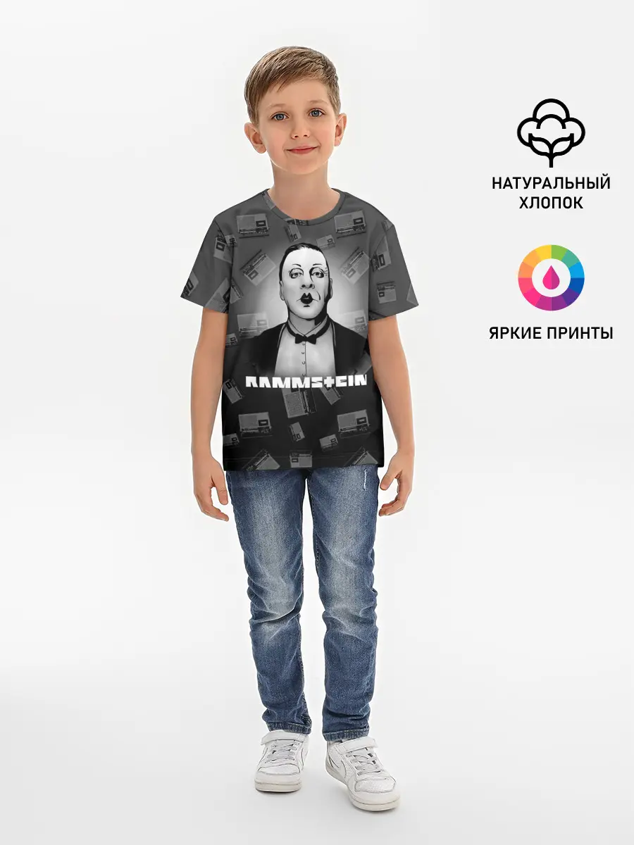 Детская базовая футболка / Rammstein