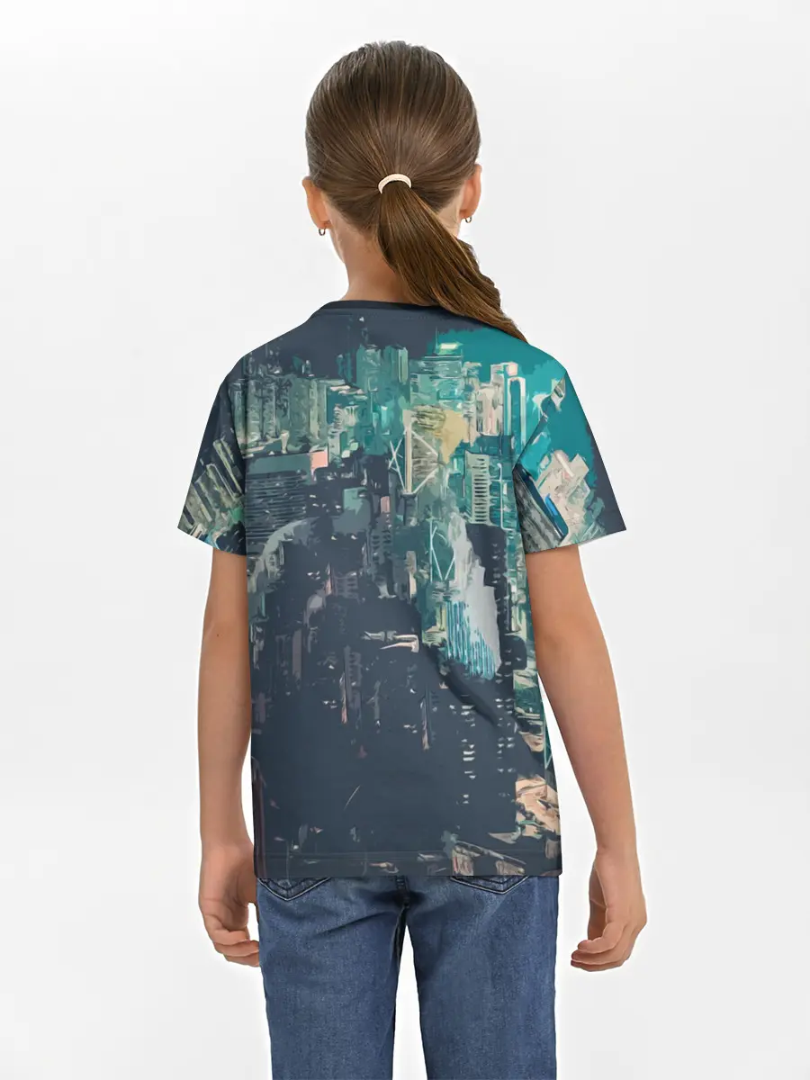 Детская базовая футболка / Сайонара бой